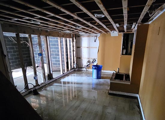 Mold removal project in North Lauderdale, 33068